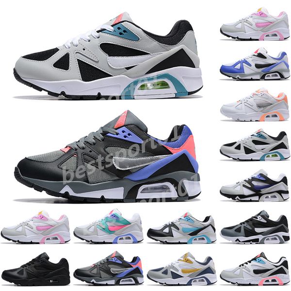 

structure triax 91 running shoes for men women black grey fog lapis white navy citron persian violet outdoor pink orange womens trainer 36-4