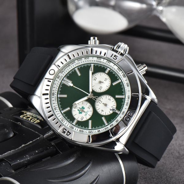 

new fashion watch mens automatic quartz movement waterproof wristwatch hour hand display metal strap simple luxury popular watch rubber band, Slivery;brown