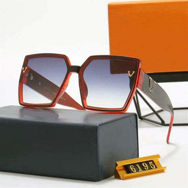 

luxurys designers sunglasses full frame brand womens luxury men sun glasses uv protection designer eyeglass gradient fashion spect282b, White;black