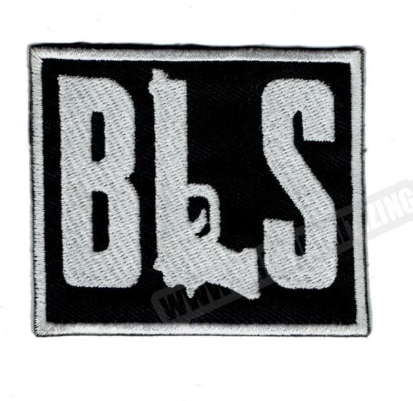

list bls gun embroidery iron on patch rock punk black label society badge hats shirts emblem whole 2755853
