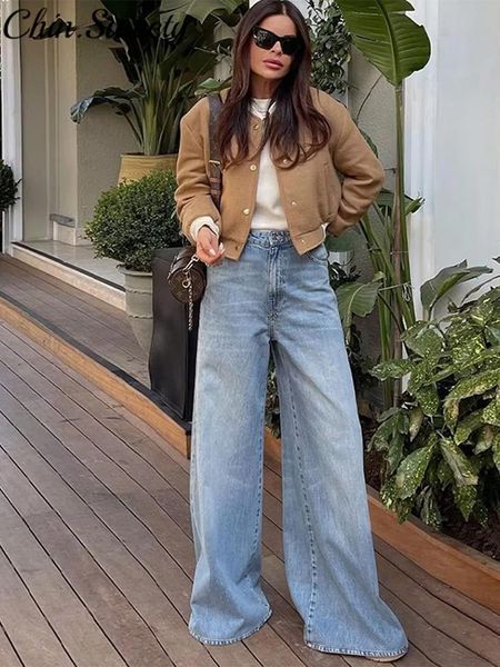 

women s jackets panelled cropped jacket women long sleeve stand pockets covered button female coats 2023 spring streetwear outwear for woman, Black;brown