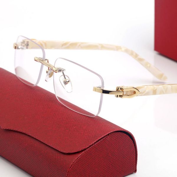

rectangle sunglasses for men polarized sunglasses women classic retro eyeglasses man scratch proof goggle buffalo horn wood frame transparen, White;black