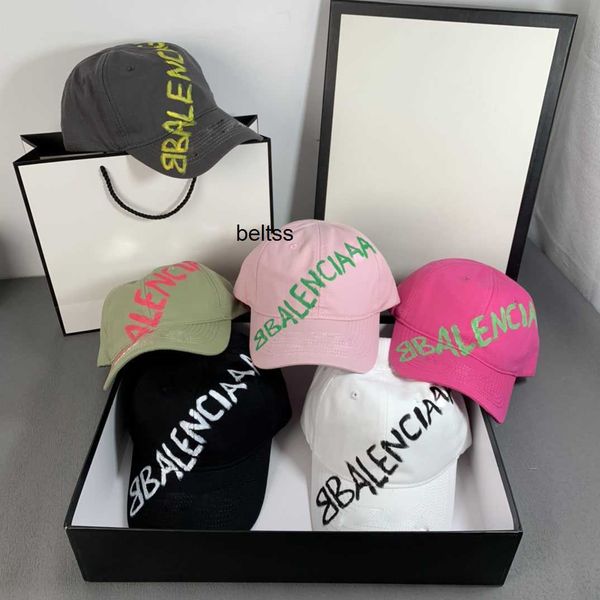 

ladies luxury brands designer baseball caps mens fashion graffiti letters casquette couple outdoor sports hat, Blue;gray