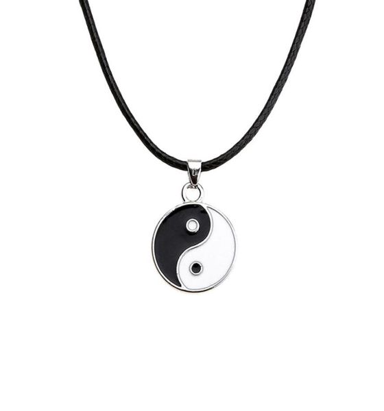 

tai chi pendant wolf fox eagle norse viking necklace male talisman original wild men jewelry gift for friend2627740, Silver