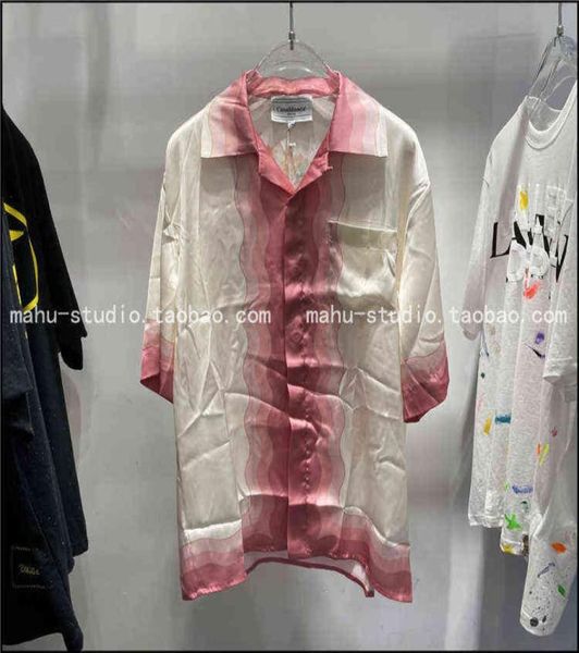 

neon floral printed silk short sleeve shirt cool hawaiian men039s and women039s fashion shirt4725765, White;black
