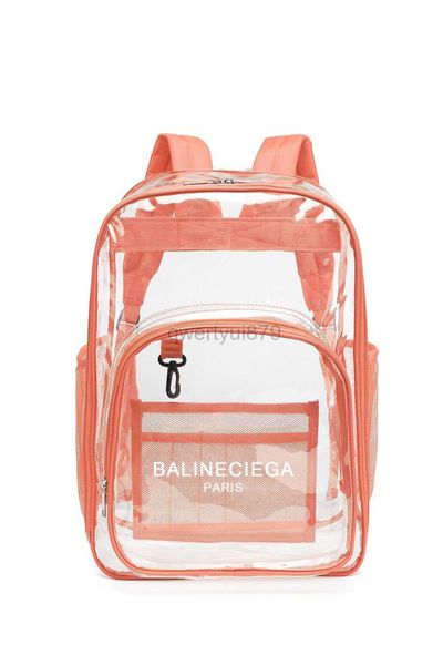 

2023 sell creative backpack transparent backpack new printable waterproof bag creative travel clear backpack jelly bagsqwertyui879