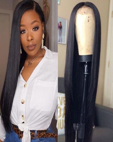 

brazilian wig hd dream lace closure wig 134 transparent lace front human hair wigs preplucked with baby lace wig for women1070215, Black