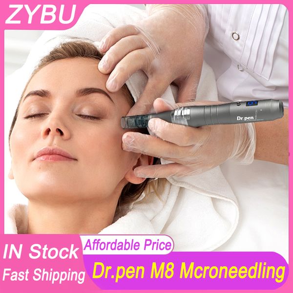 

dr.pen m8 derma pen ultima m8 needle dr pen microneedling system skin care meso therapy beauty machine with 2 pcs 16 pin cartridges