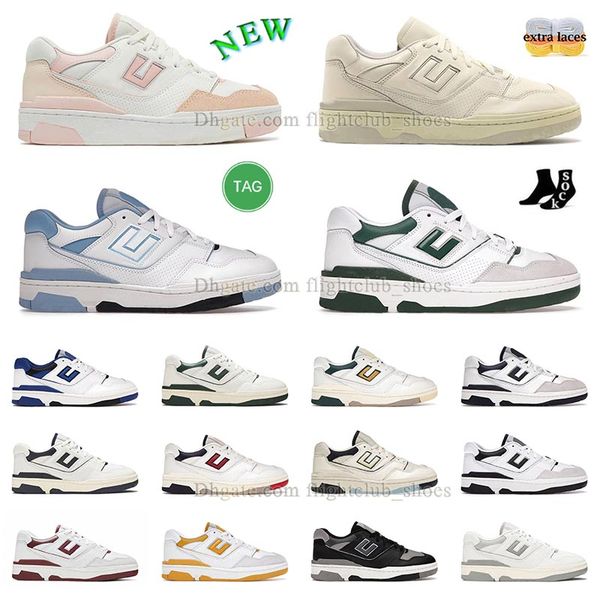 

designer 550s casual shoes new b550 550 shoe white green cream balck unc navy blue auralee shadow panda sea salt varsity gold pink sand mens