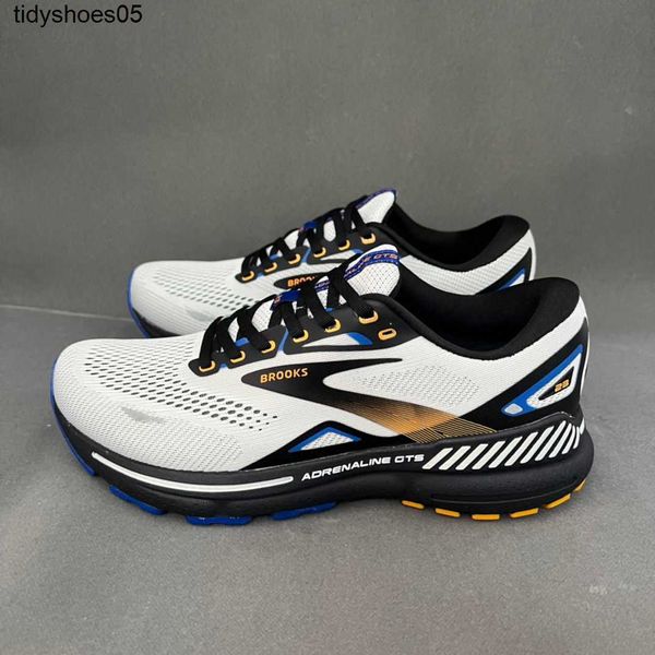

brooks men's support shoes stable running shoes sports shoes adrenaline gts chase lan 23, Black