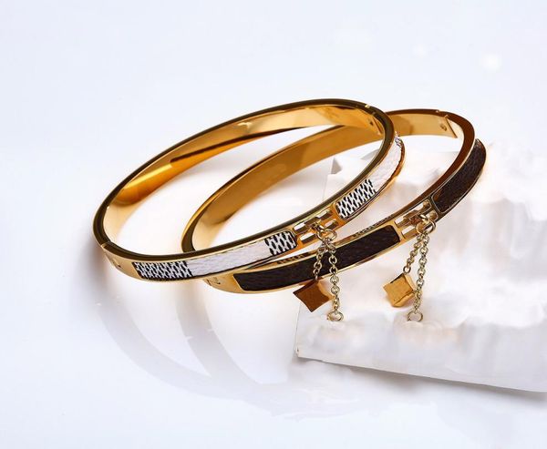 

designer love bracelet jewelry titanium steel gold bangle luxury simple women039s pendants bracelets with channel box5036598, Black