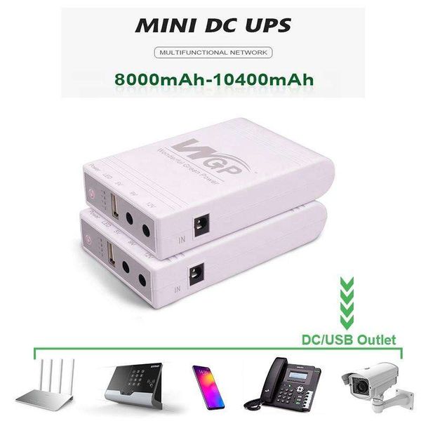 

5v 9v 12v mini ups battery quick charge 30w dc usb online backup power supply for cctv camera wifi router