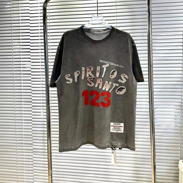 

men's tshirts rivington roi rebis 123 men women summer t shirt batilk washed distress vintage hip hop high street quality oversized tee, White;black