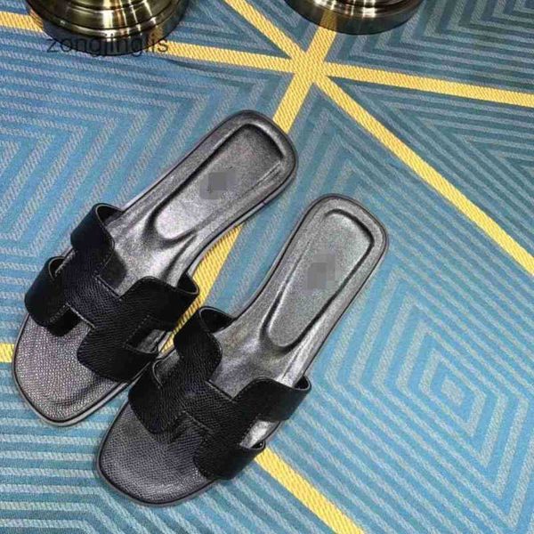 

sandal herr shoes higversion designer bear slippers leatherr wear women oran slipper outside in summer 2023 spring large original standard f