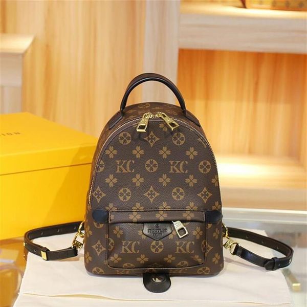 

classic designers bags leather mini size women school bag children backpack style springs lady travel bag 4 colors247315d