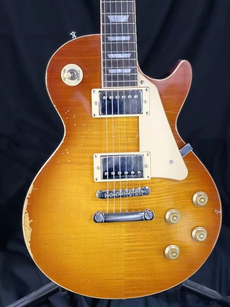 

hand aged electric guitars, custom factory, peter green, sale