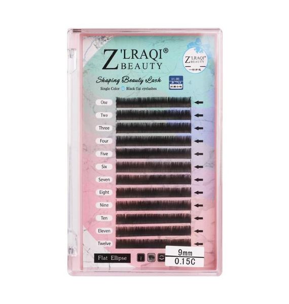 

whole 12rows 812mm eyelash extension classic volume silk handmade natural long individual lashes makeup supplies false eyelas4914380
