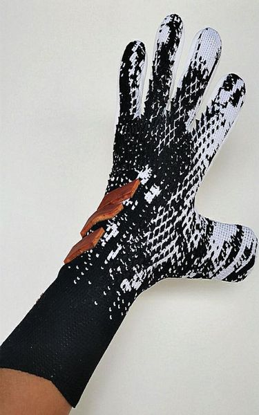 

2021 new goalkeeper gloves soccer gloves football without fingersave9116676, Black