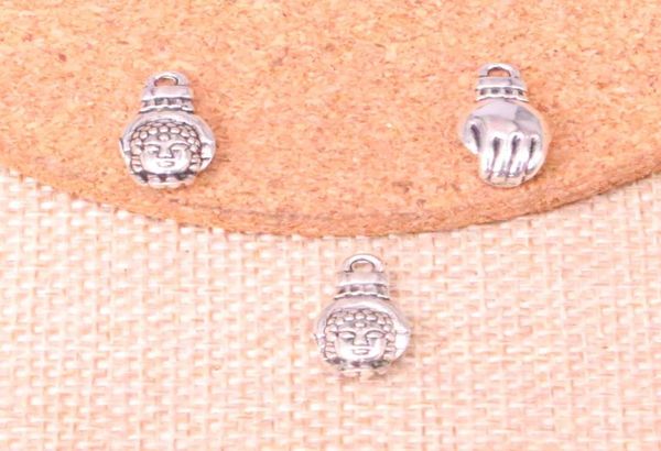 

75pcs charms buddhism buddha palm 188mm antique making pendant fitvintage tibetan silverdiy handmade jewelry1229877, Bronze;silver