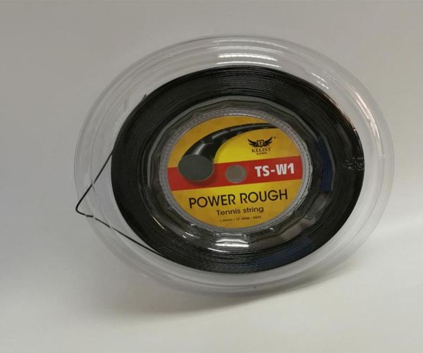 

kelist alu power rough tennis string660ft125mm black colorbig banger tennis racket string3586830