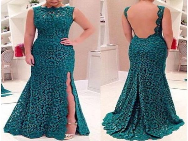 

women039s spring summer full lace side slit skirt one piece elegant maxi lengthen dresses female evening party wed7711186, Black;pink