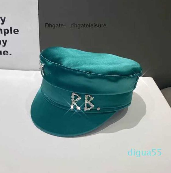 

different types of berets berets brand designer spring summer caps women diamond letter stain sboy cap baker boy hat visorberets, Blue;gray