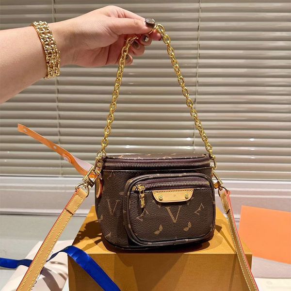

fanny pack designer bag luxury fanny pack solid color design leather belt bag temperament versatile style christmas gift bag delivery gift b