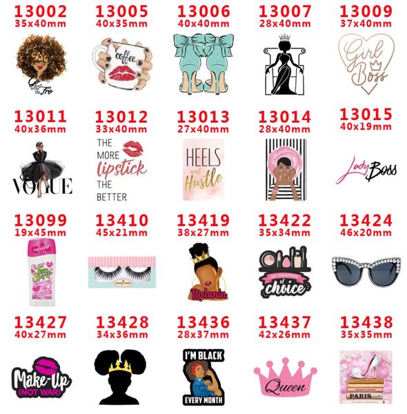 

60pcslot pr13002 fashion cartoon character resin flatback for hair bows hair accessories planar resin crafts diy decorations6645775, Slivery;white