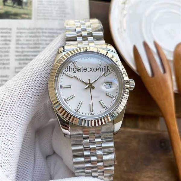 

mens watches arabic scale automatic mechanical movement stainless steel case auto date splash waterproof watch black blue dial design casual, Slivery;golden