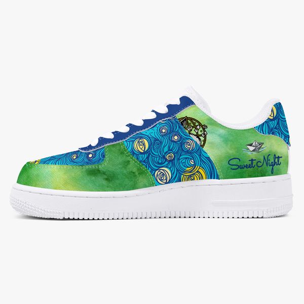 

diy shoes green one for men women platform casual sneaker personalized text with cool style trainers fashion outdoor shoes 36-48 86514