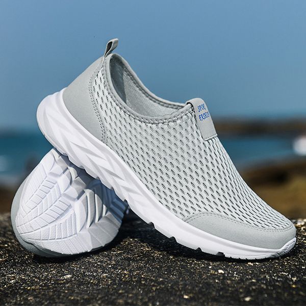 

height increasing shoes men casual shoes breathable male vulcanized shoes men's sneakers lightweight mesh flats outdoor anti-slip 23082, Black;white