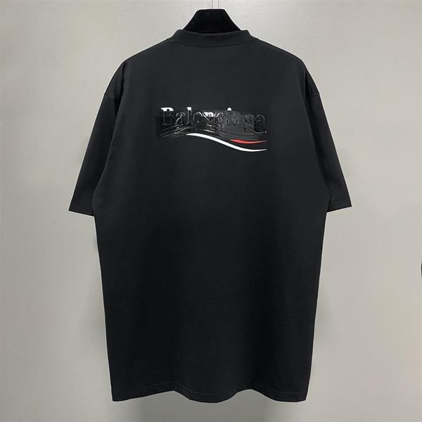 

men's plus tees & polos t-shirts round neck embroidered and printed polar style summer wear with street pure cotton ety315t, Black;brown