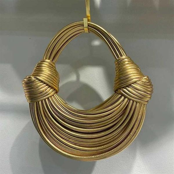 

bag for women new in 2023 trends luxury designer handbags brand handwoven noodle bags rope knotted pulled bread295h