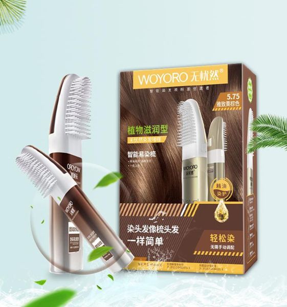 

hair colors dye hair cream comb convenient new type smart pure plant bubble5574770