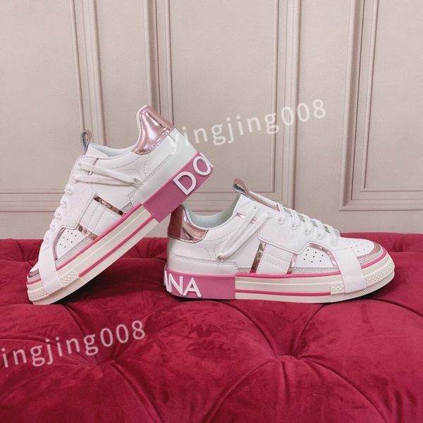 

luxury designer men women open sneakers casual shoes platform vintage black white pink beige sports breathable trainers mens shoe size 35-45