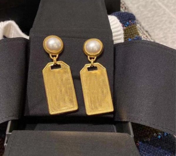 

have stamps brand designer earrings for lady women party wedding lovers gift engagement luxury jewelry for bride with box lz094486839, Golden;silver