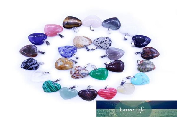 

10 styles bulk quartz natural stone pendant hexagonal prism bullet point healing crystals chakra bead charm for necklace jewelry m1780596, Silver