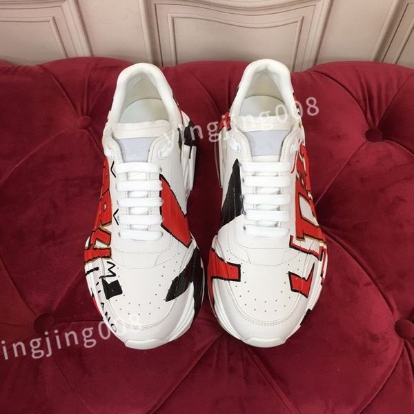 

2023 luxury designer sports shoes cotton sneakers designer fashion classic trainer lace-up jogging shoes casual men's shoes size35-45 h, Black