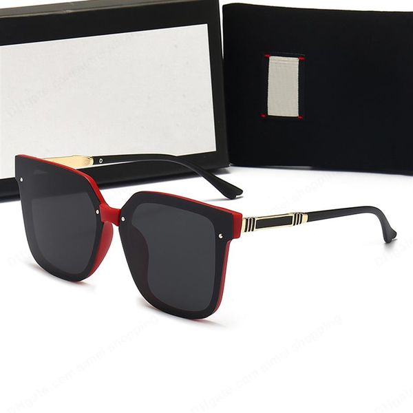 

retro designer mens sunglasses tijn eyewear frame women luxury brand polarized sun glasses uv400 goggle with 5 color optional gc2771, White;black