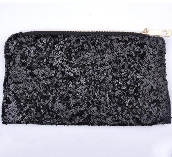 

wholepopular fashion new women evening party handbag clutches makeup bags glitter sequins dazzling cosmetic bag pouch wqb10571917831