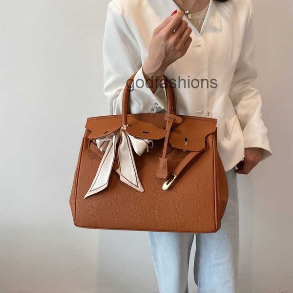 

designer birkin bags fashion bag cowskin leather bags woman famous handbag luxurious crossbody bags scarf charm with shoulders straps