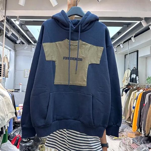 

real pics fleece casual hoodie men's hoodies & sweatshirts fashion apparel women, Black