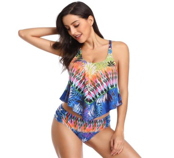 

swimwear women bikini 2019 mujer high waist swimsuits ruffles bikinis swimming suit for womens tankinis bathing suits biquini976536909164