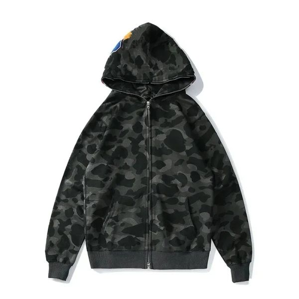 

luxury hoodies knit hoodie coat jogger tracksuit pullover fleece sweatshirt black hip hop hoodie shark printing hoodies size men womens casu