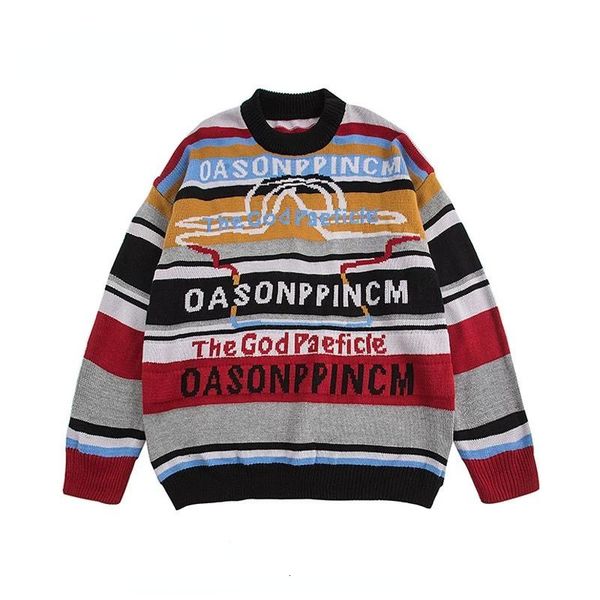 

womens sweaters deeptown vintage striped sweater women korean style knitted jumper japanese fashion knitwear oversized pullover streetwear k, White;black