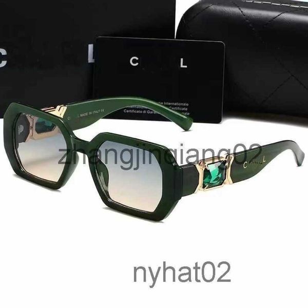 

designer channel sunglasses cycle luxurious fashion sports polarize c c sunglass men women vintage baseball beach driving green square sun g, White;black