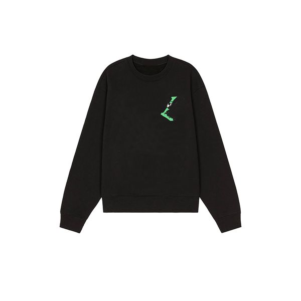 

fashion men's hoodies & sweatshirts 2023 luis men's and women's outerwear printed letters autumn and winter couple pullover c, Black