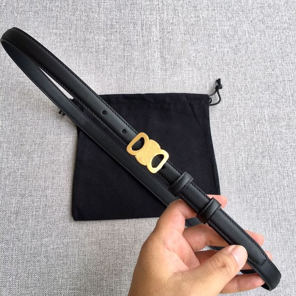 

belt for women genuine leather men designer belts smooth buckle 1.8cm 2.5cm width cnosme womens waistband cintura ceintures with box, Black;brown