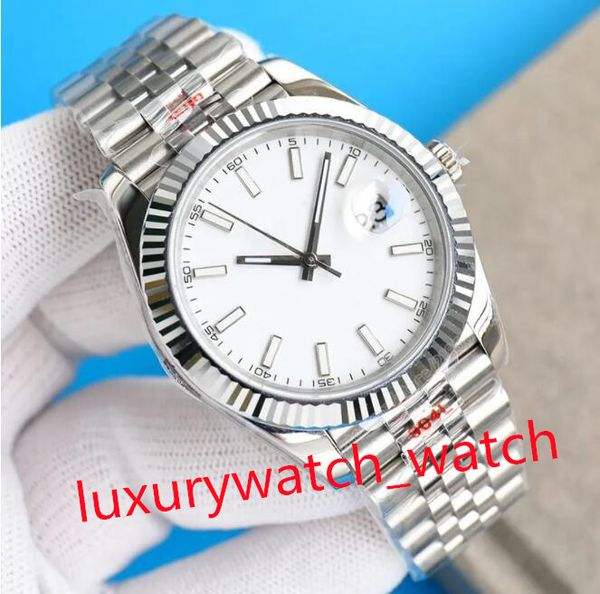 

watch for men wristwatch for man watches datejust 41mm curved bezel wristwatches luminous needles a jubliee oyster bracelet one tone sapphir, Slivery;brown