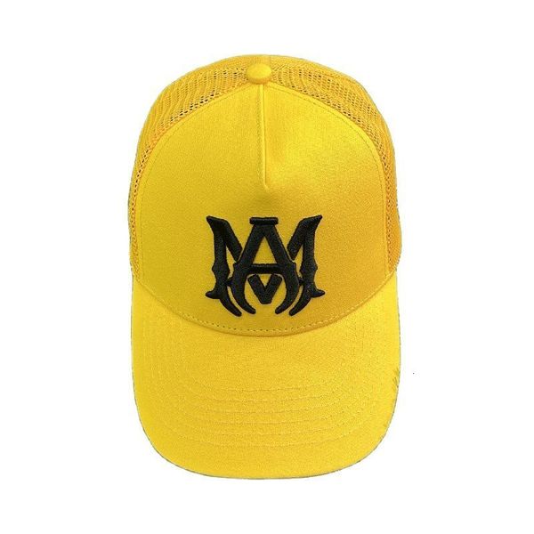 

ball caps amira amira fashional cap hat y2k high street style patch trucker embroidery ed cap hiphop baseball for man woman 230822, Blue;gray